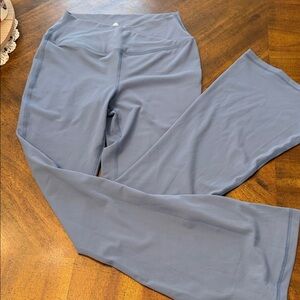 Yogalicious light blue flare leggings